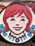 画像26: U.S.A Wendy's Restaurant Wendy Logo Huge Sign 106x115cm (R796)