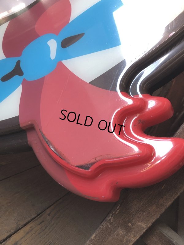 画像18: U.S.A Wendy's Restaurant Wendy Logo Huge Sign 106x115cm (R796)