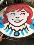 画像7: U.S.A Wendy's Restaurant Wendy Logo Huge Sign 106x115cm (R796)