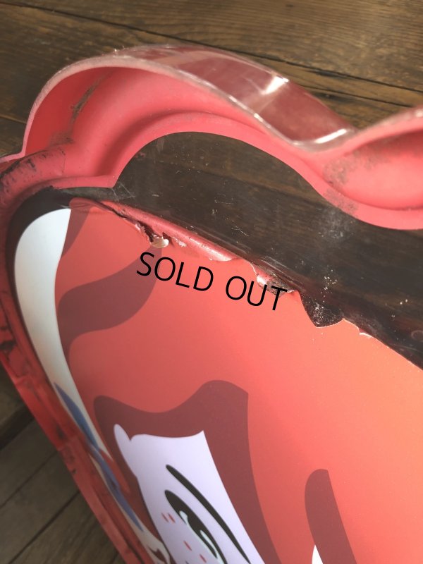 画像12: U.S.A Wendy's Restaurant Wendy Logo Huge Sign 106x115cm (R796)