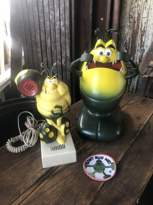 画像10: 80s Vintage Raid Bug RAID PHONE (R798) 