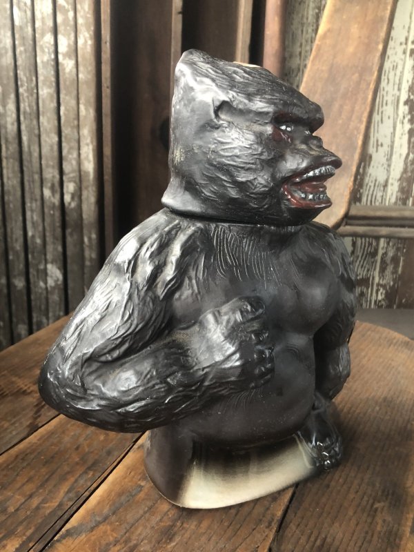 画像2: 70s Vintage Jim Beam King Kong Decanter Bottle (R800)