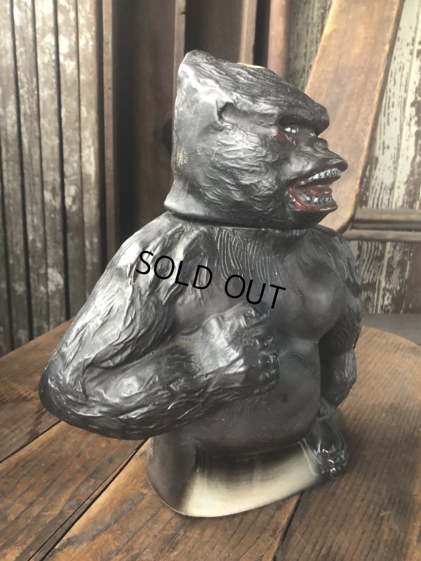 画像2: 70s Vintage Jim Beam King Kong Decanter Bottle (R800)