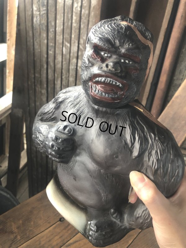 画像16: 70s Vintage Jim Beam King Kong Decanter Bottle (R800)