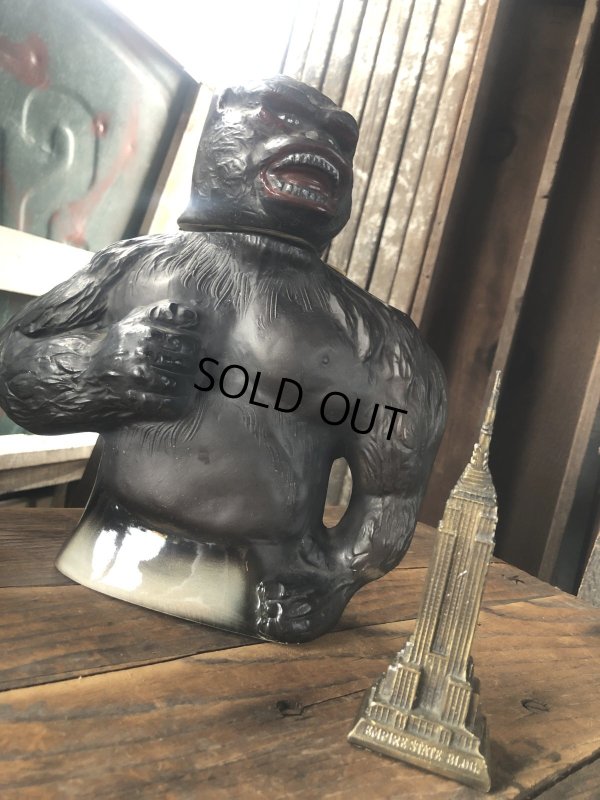 画像15: 70s Vintage Jim Beam King Kong Decanter Bottle (R800)