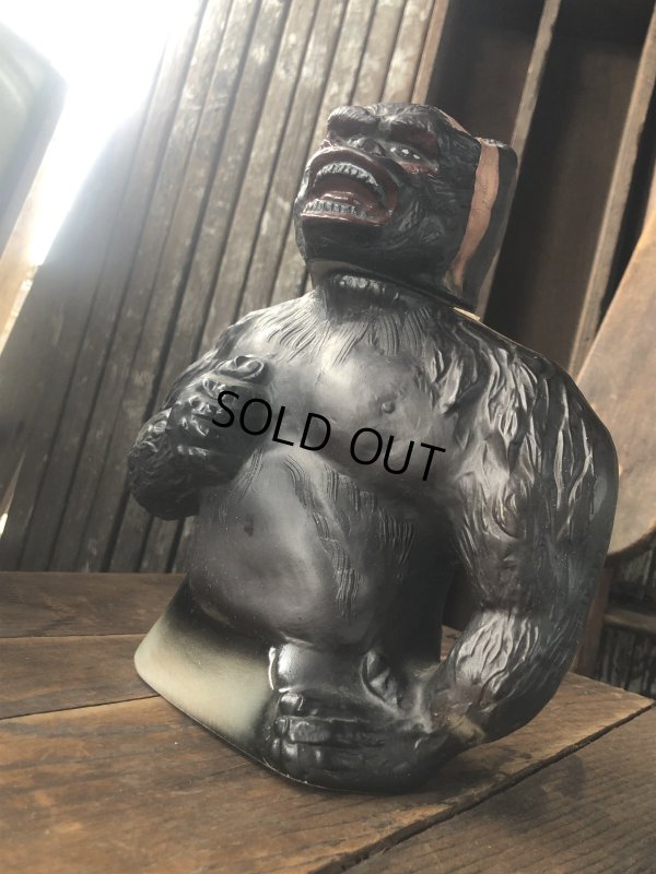 画像6: 70s Vintage Jim Beam King Kong Decanter Bottle (R800)