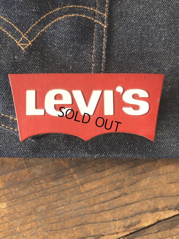 画像10: 70s Vintage LEVI'S Advertising Store Counter Display Sign (R801)