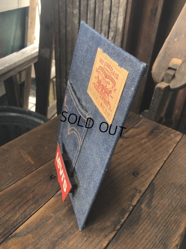 画像2: 70s Vintage LEVI'S Advertising Store Counter Display Sign (R801)