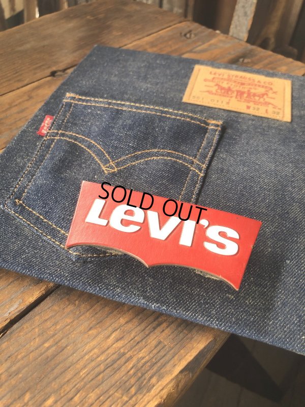 画像11: 70s Vintage LEVI'S Advertising Store Counter Display Sign (R801)