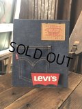 70s Vintage LEVI'S Advertising Store Counter Display Sign (R801)