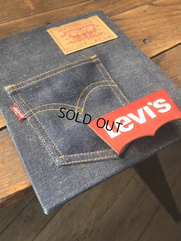 画像7: 70s Vintage LEVI'S Advertising Store Counter Display Sign (R801)
