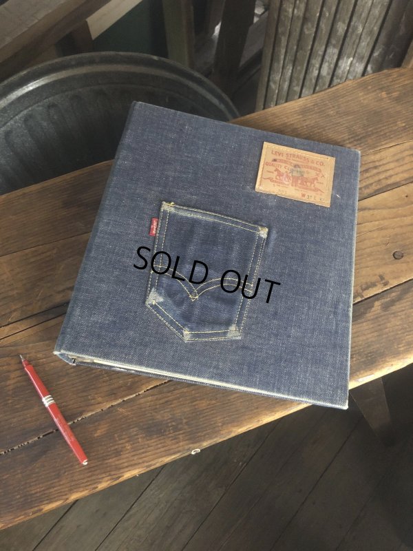 画像1: 70s Vintage LEVI'S Advertising Binder (R802)