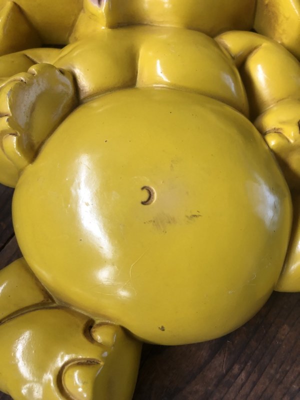 画像9: 70s Vintage Homco Wall Deco Yellow Elephant  (R795)