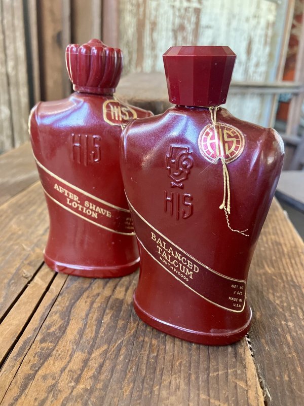画像14: 40s The House For Men, Inc. HIS Glass Bottle BALANCED TALCUM (R797)