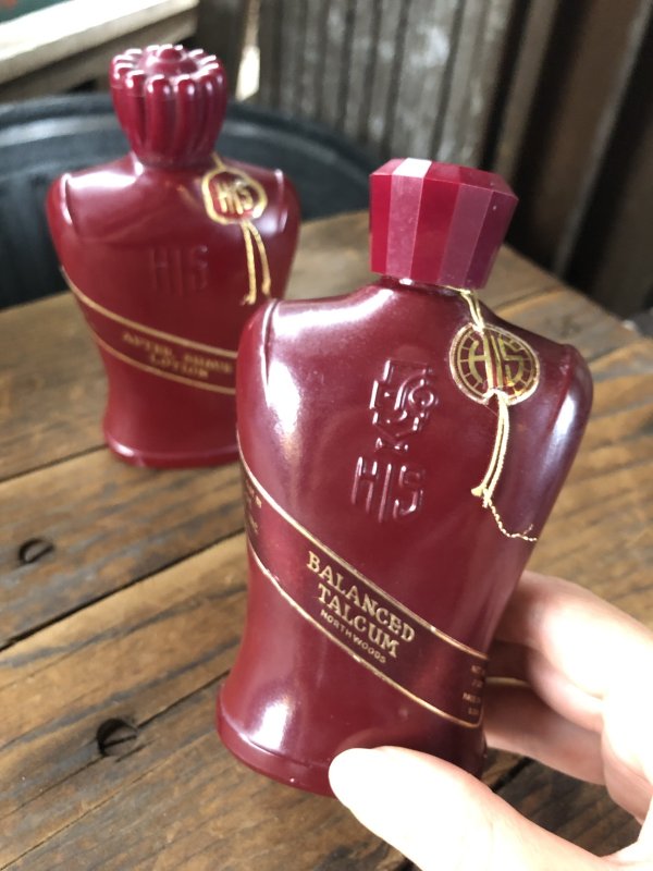 画像13: 40s The House For Men, Inc. HIS Glass Bottle BALANCED TALCUM (R797)