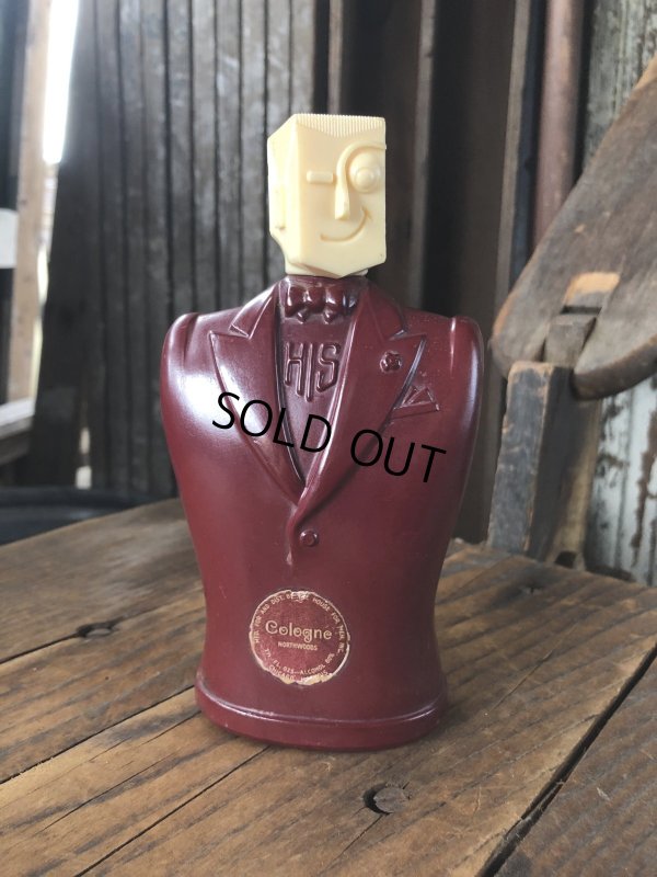 画像1: 40s The House For Men, Inc. HIS Glass Bottle Cologne Northwoods (R796)
