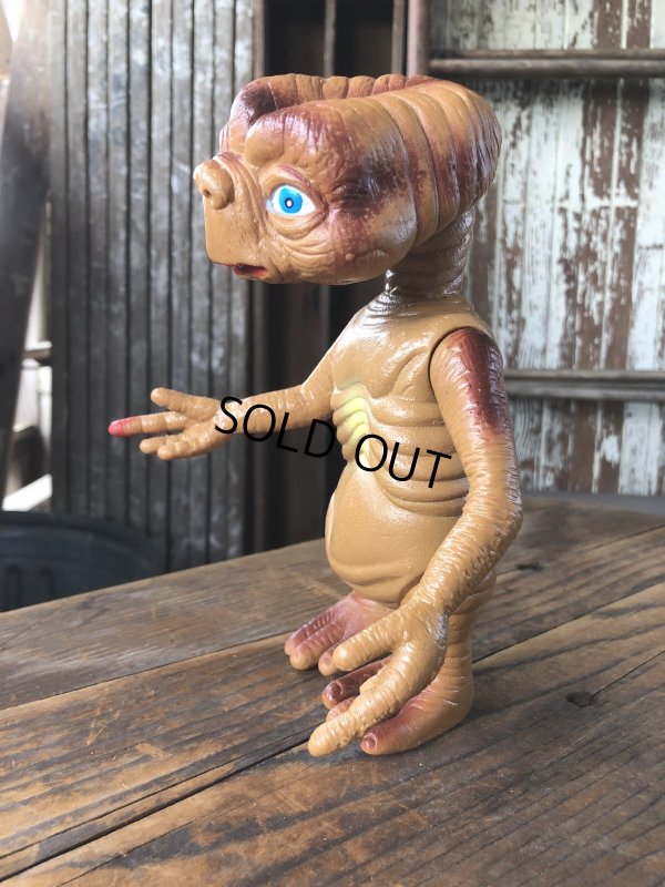 画像4: 80s Vintage E.T. the Extra-Terrestrial Taiwan Bootleg Vinyl Figure E (R799)