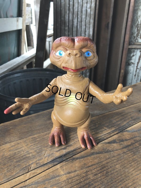 画像1: 80s Vintage E.T. the Extra-Terrestrial Taiwan Bootleg Vinyl Figure B (R772)