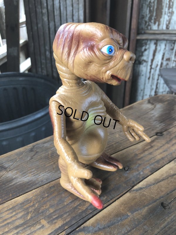 画像2: 80s Vintage E.T. the Extra-Terrestrial Taiwan Bootleg Vinyl Figure E (R799)