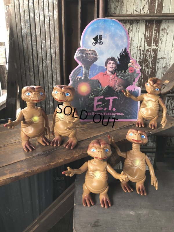 画像8: 80s Vintage E.T. the Extra-Terrestrial Taiwan Bootleg Vinyl Figure E (R799)