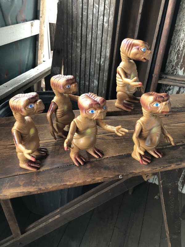 画像8: 80s Vintage E.T. the Extra-Terrestrial Taiwan Bootleg Vinyl Figure D (R770)