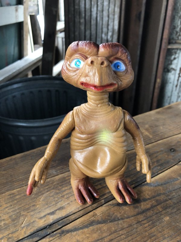 画像1: 80s Vintage E.T. the Extra-Terrestrial Taiwan Bootleg Vinyl Figure C (R771)