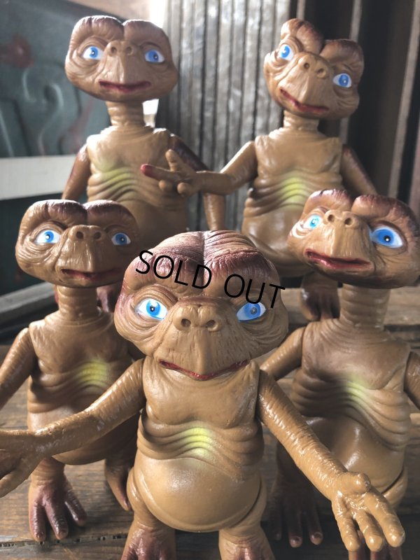 画像7: 80s Vintage E.T. the Extra-Terrestrial Taiwan Bootleg Vinyl Figure E (R799)