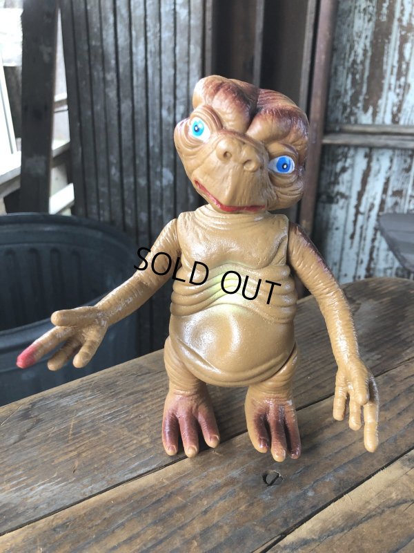 画像1: 80s Vintage E.T. the Extra-Terrestrial Taiwan Bootleg Vinyl Figure E (R799)