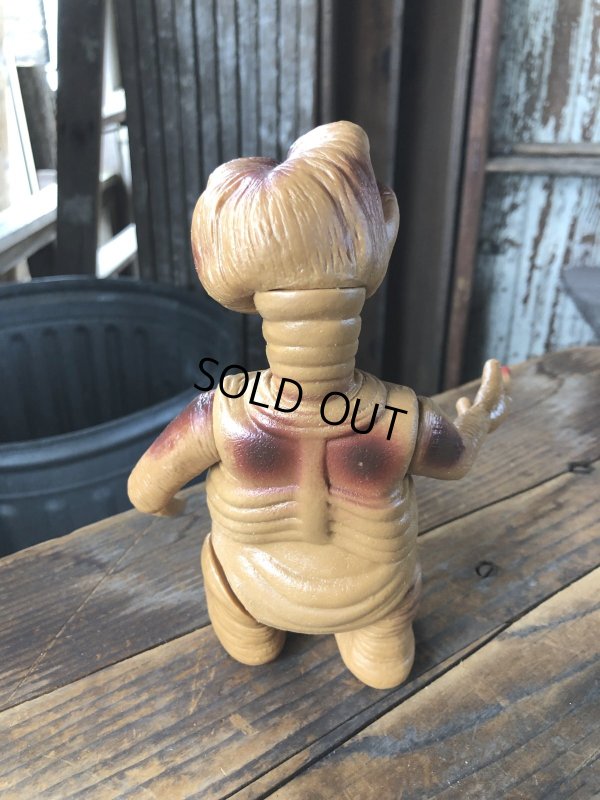 画像3: 80s Vintage E.T. the Extra-Terrestrial Taiwan Bootleg Vinyl Figure E (R799)