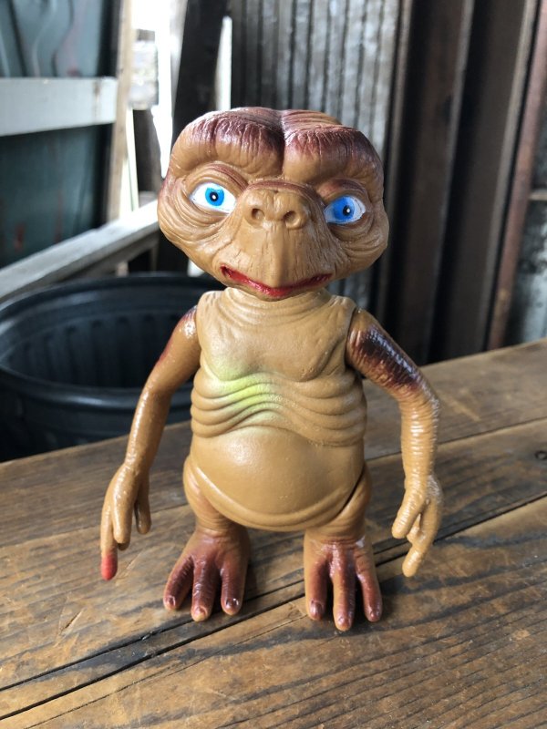 画像1: 80s Vintage E.T. the Extra-Terrestrial Taiwan Bootleg Vinyl Figure D (R770)