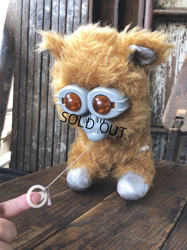 画像2: 70s Vintage MATTEL Battlestar Galactica Daggit Pull String Talking Plush Doll (R774)