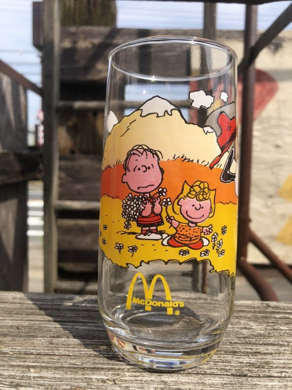 画像4: 80s Vintage McDonald's Camp Snoopy Collection Glass (R778)