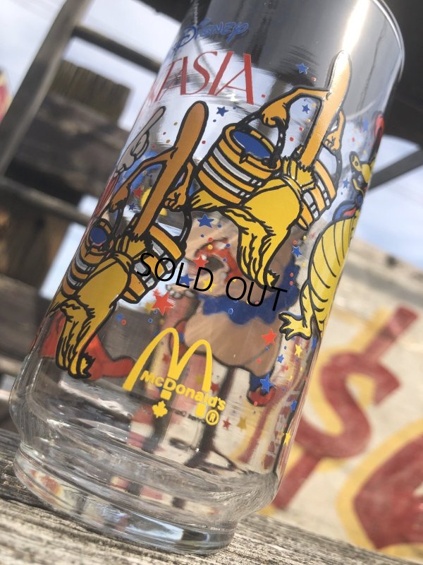 画像5: Vintage McDonalds Canada x Coca Cola Disney FANTASIA Glass (R781)