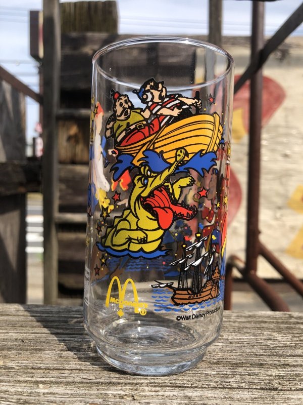 画像4: Vintage McDonalds Canada x Coca Cola Disney Peter Pan Glass (R781)