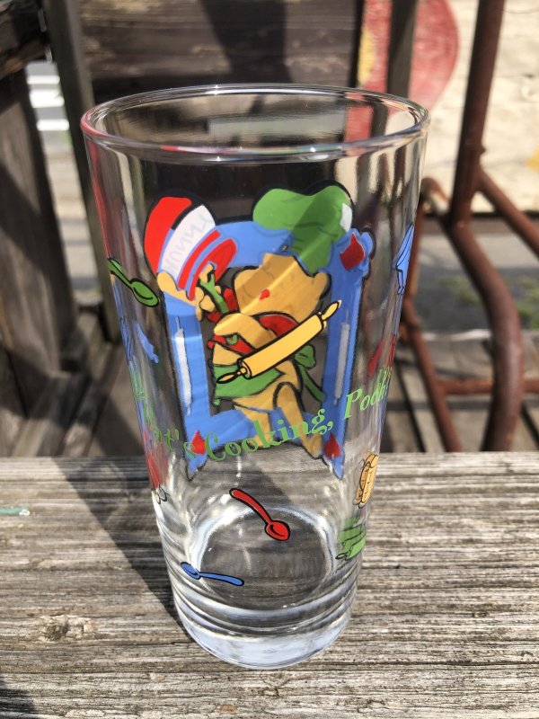 画像3: Vintage Disney What's Cooking Pooh Glass (R782)