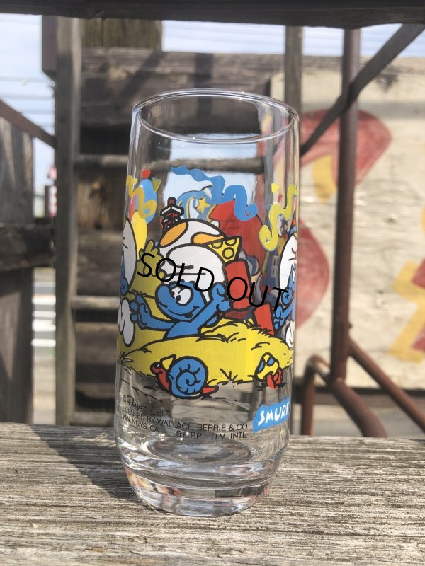 画像3: 80s Vintage Glass Hardee's PAPA SMURF (R780)