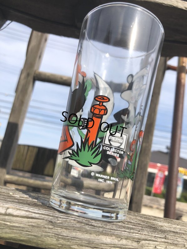 画像4: 70s Vintage Pepsi Glass Daffy Duck & Pepe Le Pew (R795)