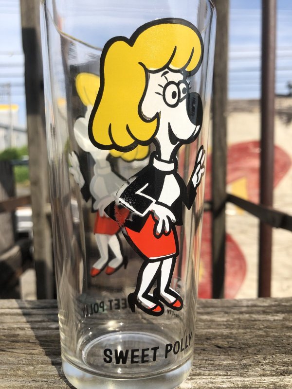 画像5: 70s Vintage Pepsi Glass Sweet Polly (R791)