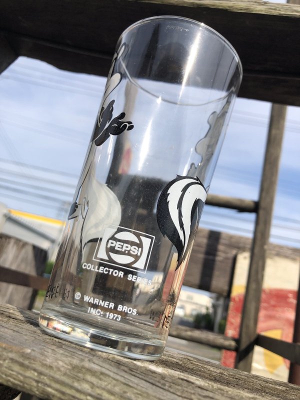画像2: 70s Vintage Pepsi Glass Pepe Le Pew (R798)