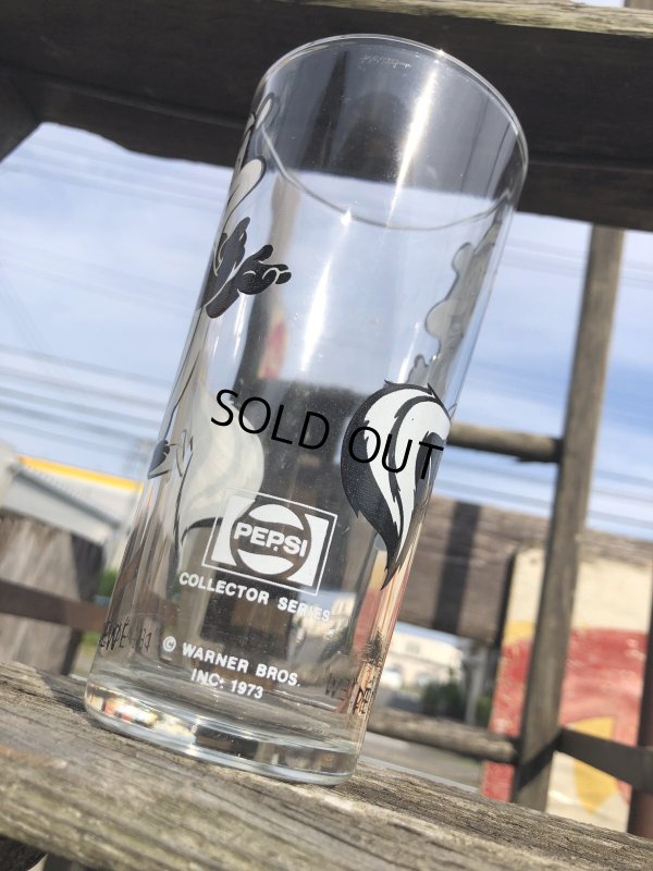 画像2: 70s Vintage Pepsi Glass Pepe Le Pew (R798)