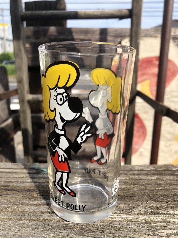 画像3: 70s Vintage Pepsi Glass Sweet Polly Small Size (R790)