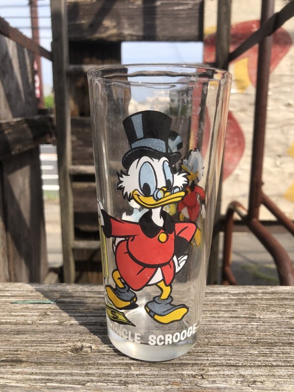 画像1: 70s Vintage Pepsi Glass Uncle Scrooge (R777)