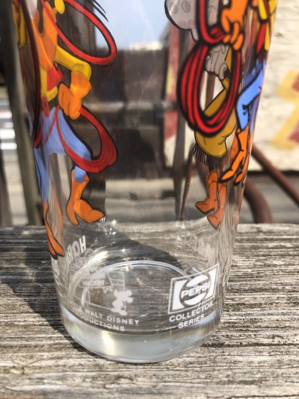 画像2: 70s Vintage Pepsi Glass Horace & Clarabelle (R775)