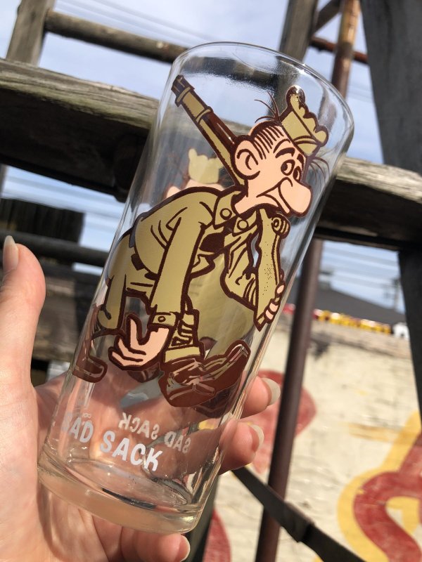 画像6: 70s Vintage Pepsi Glass SAD SACK (R792)