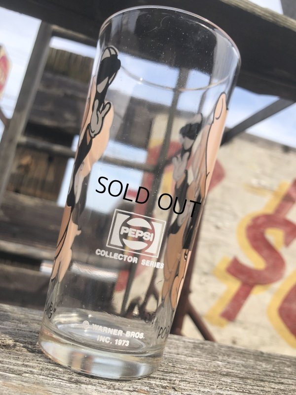 画像2: 70s Vintage Pepsi Glass Porky Pig (R784)