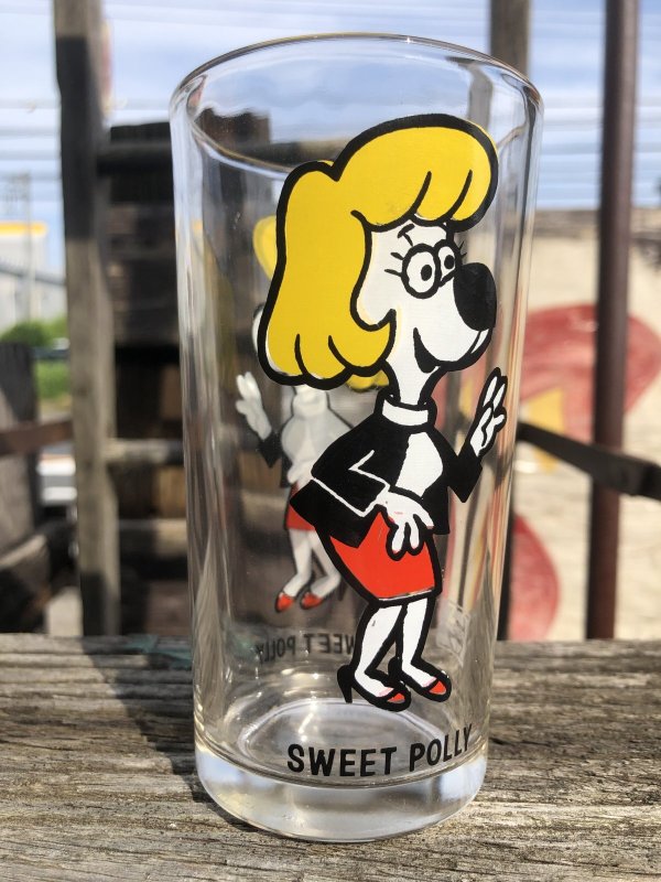 画像4: 70s Vintage Pepsi Glass Sweet Polly Small Size (R790)