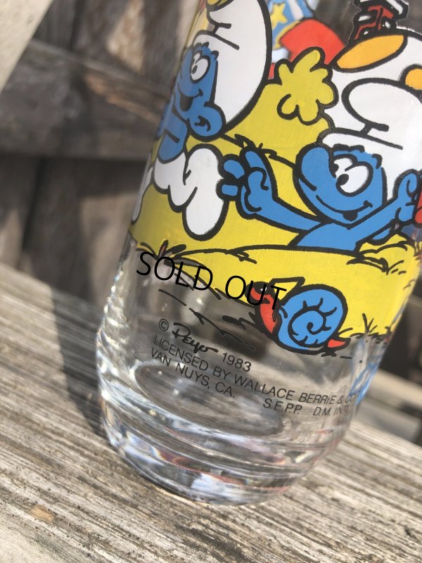 画像5: 80s Vintage Glass Hardee's PAPA SMURF (R780)