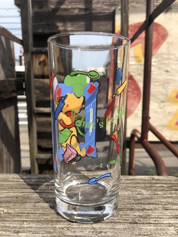 画像2: Vintage Disney What's Cooking Pooh Glass (R782)