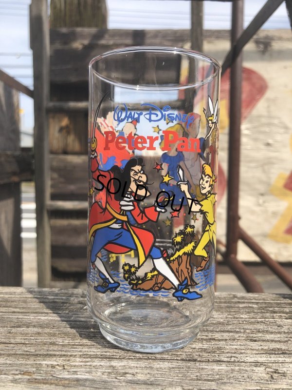 画像1: Vintage McDonalds Canada x Coca Cola Disney Peter Pan Glass (R781)