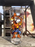 画像1: 70s Vintage Pepsi Glass Horace & Clarabelle (R775) (1)